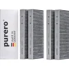PURERO Premium Aktivkohlefilter Ersatzfilter für Bora BASIC Dunstabzug - 4 Stück