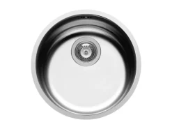 Pyramis Edelstahlbecken CR Ø 43 cm Edelstahl