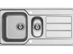 Pyramis Einbauspüle Athena 1 1/2B B 1D Edelstahl