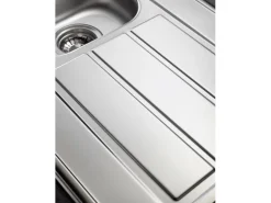 Pyramis Einbauspüle Athena 1 1/2B B 1D Edelstahl