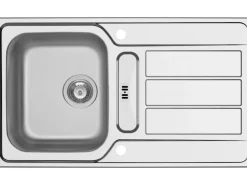 Pyramis Einbauspüle Athena 1 1/4B 1D Edelstahl
