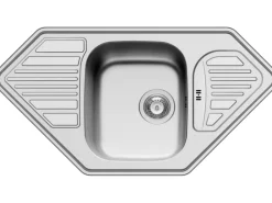 Pyramis Einbauspüle Medusa Corner 1B 2D