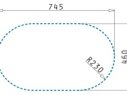 Pyramis Einbauspüle SR Mini Edelstahl