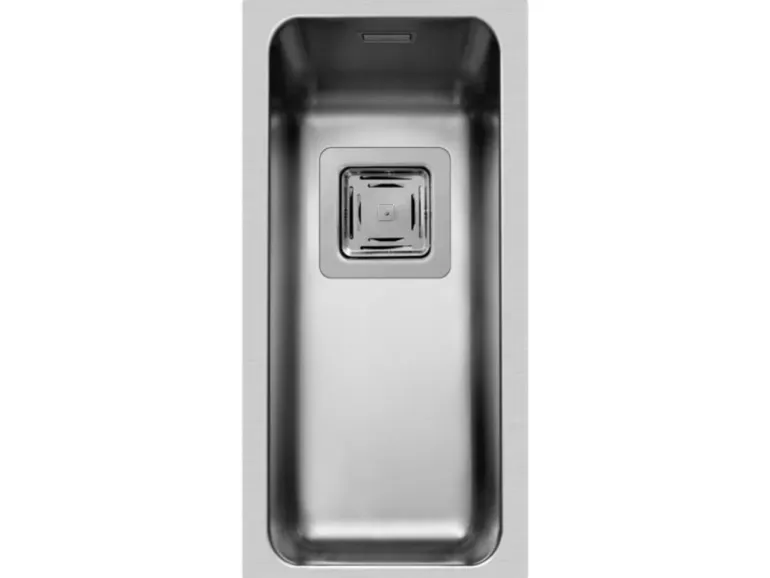 Pyramis Küchenspüle Lume 21 cm x 44 cm 1B Edelstahl Poliert