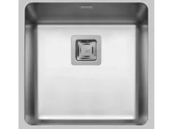 Pyramis Küchenspüle Lume 44 cm x 44 cm 1B Edelstahl poliert