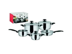 Pyramis Kochtopf-Set Gourmet Silber