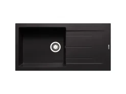 Pyramis Pyragranitespüle Alazia Plus 1B 1D 100 cm x 50 cm Volcano