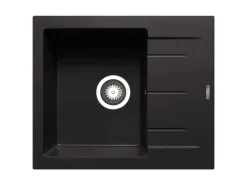 Pyramis Pyragranitespüle Alazia 1B 1D 59 cm x 50 cm Volcano