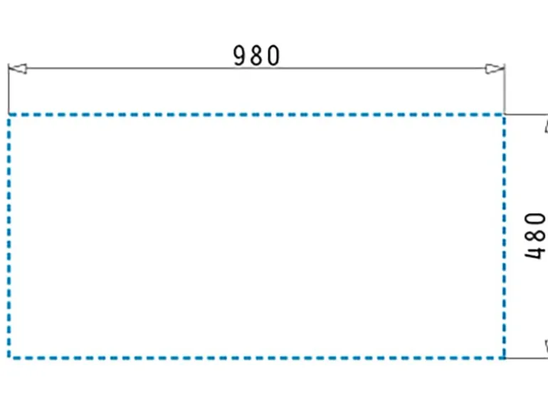 Pyramis Pyragranitespüle Athlos 1 1/2B 1D 100 cm x 50 cm Volcano