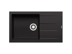 Pyramis Pyragranitespüle Athlos Plus 1B 1D 86 cm x 50 cm Volcano