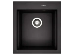 Pyramis Pyragranitespüle Siros 1B 47 cm x 51,5 cm Volcano