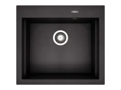 Pyramis Pyragranitespüle Siros 1B 57 cm x 51,5 cm Volcano