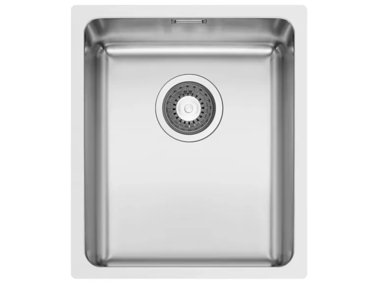 Pyramis Spülbecken Lydia 1B Flacheinbau Edelstahl 34 cm x 40 cm