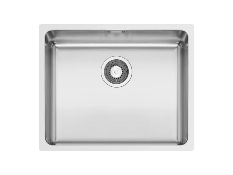 Pyramis Spülbecken Lydia 1B Flacheinbau Edelstahl 50 cm x 40 cm