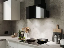 Respekta Dunstabzugshaube Lio Kopffrei 93 cm x 59,5 cm x 27 cm Schwarz