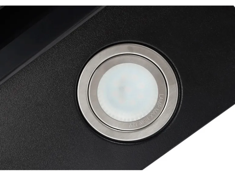 Respekta Dunstabzugshaube CH89060S Kopffrei 60 cm Schwarz