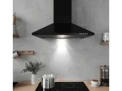 Respekta Dunstabzugshaube Karena CH22055SA Schwarz