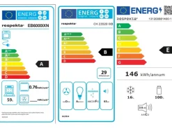 Respekta Economy Küchenzeile KB300ESWS 300 cm Weiß-Eiche Sägerau