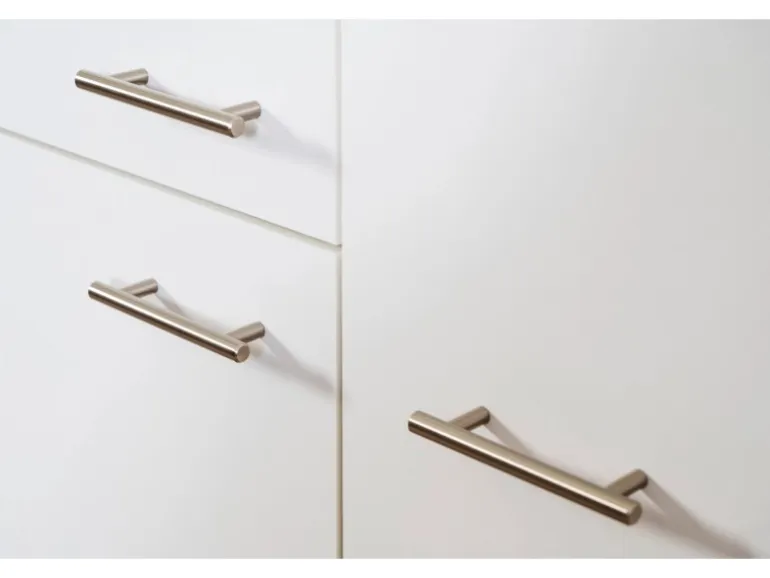 Respekta Economy Küchenzeile KB300ESWS 300 cm Weiß-Eiche Sägerau