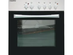 Respekta Economy Küchenzeile KB220ESWSC 220 cm Weiß-Eiche Sägerau Glänzend