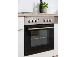 Respekta Economy Küchenzeile KB310ESWS 310 cm Weiß-Eiche Sägerau