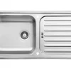 Respekta Edelstahlspüle Riverside 100 cm x 50 cm