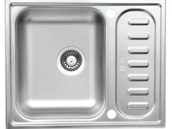 Respekta Edelstahlspüle Riverside 61,5 cm x 50 cm