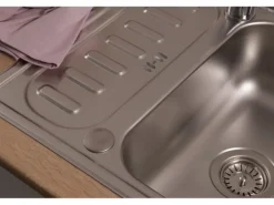 Respekta Edelstahlspüle Riverside 61,5 cm x 50 cm