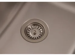 Respekta Edelstahlspüle Riverside 61,5 cm x 50 cm