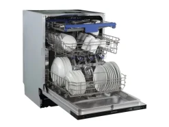 Respekta Einbau-Geschirrspüler Anesa Vollintegriert 60 cm Schwarz