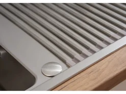 Respekta Einbauspüle Chicago 86 cm x 50 cm Edelstahl