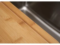 Respekta Einbauspüle Chicago 86 cm x 50 cm Edelstahl