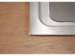 Respekta Einbauspüle Chicago 86 cm x 50 cm Edelstahl