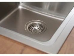 Respekta Einbauspüle Chicago 86 cm x 50 cm Edelstahl