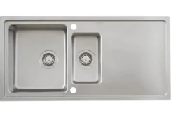 Respekta Einbauspüle Chicago100 cm x 50 cm Edelstahl