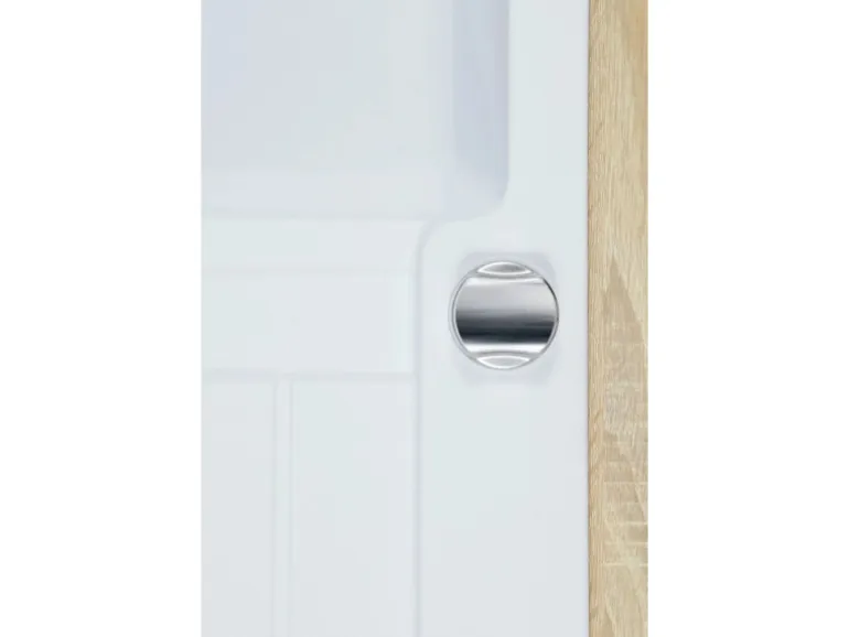 Respekta Einbauspüle Massivgranit Austin 100 cm x 50 cm Weiß