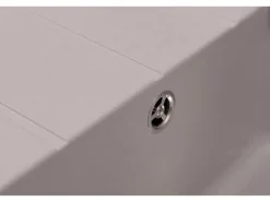 Respekta Einbauspüle Massivgranit Austin 100 cm x 50 cm Grau