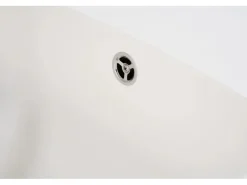 Respekta Einbauspüle Mineralite Boston 86 cm x 50 cm Weiß