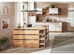 Respekta Inselküche Hilde 280 cm Weiß