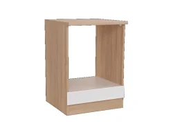 Respekta Küchen-Herdumbauschrank Merle 60 cm Weiß