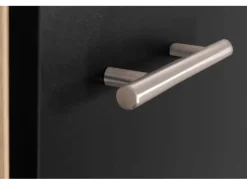 Respekta Küchenmöbel-Set 6 Merle 100 cm Schwarz