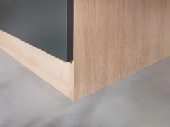 Respekta Küchenmöbel-Set 6 Merle 100 cm Grau