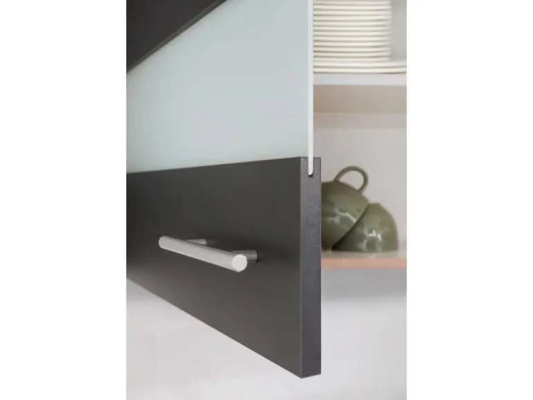 Respekta Küchenmöbel-Set 3 Merle 100 cm Grau