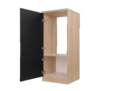 Respekta Küchenmöbel-Set 11 Merle 120 cm Schwarz