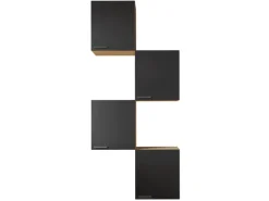 Respekta Küchenmöbel-Set 7 Merle 100 cm Schwarz