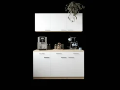 Respekta Küchenmöbel-Set 12 Merle 150 cm Weiß