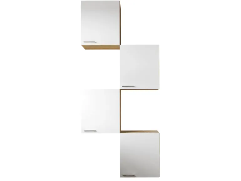 Respekta Küchenmöbel-Set 7 Merle 100 cm Weiß