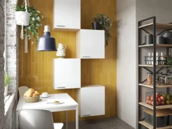 Respekta Küchenmöbel-Set 7 Merle 100 cm Weiß