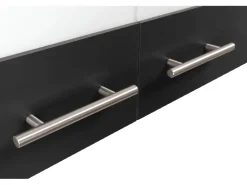 Respekta Küchenmöbel-Set 5 Merle 100 cm Schwarz