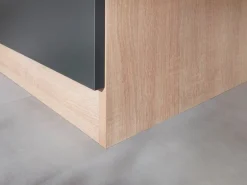 Respekta Küchenmöbel-Set 5 Merle 100 cm Grau